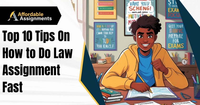 Top 10 Tips on How to Do Law Assignment Fast